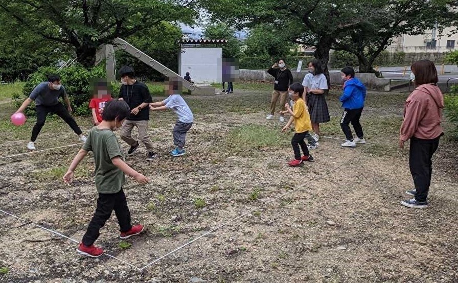 京都府乙訓郡向日市の放課後等デイサービスASTEP（アステップ）ボールが苦手な子どもへのアプローチ