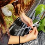 自然体験活動「作業の様子」