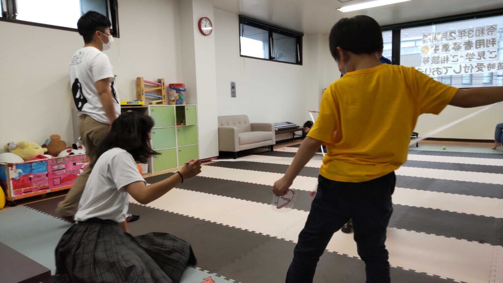 室内遊びの様子