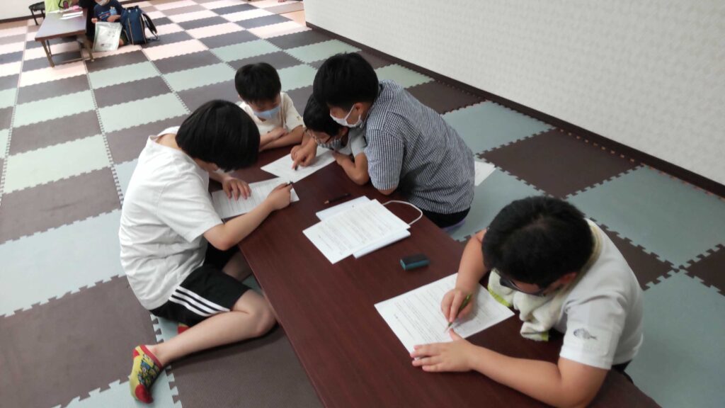 LST（ライフスキルトレーニング）気持ちの伝達の様子