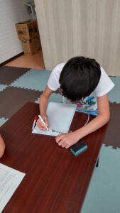 LST（ライフスキルトレーニング）気持ちの伝達の様子