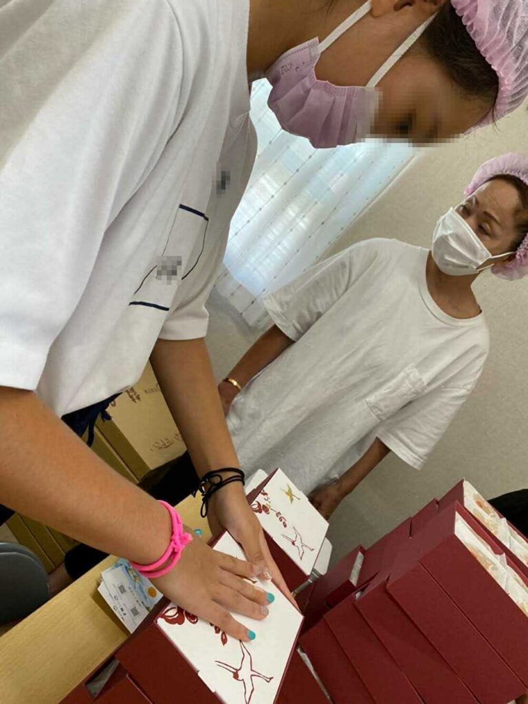京都府乙訓郡向日市の放課後等デイサービスASTEP（アステップ）社会体験活動の様子