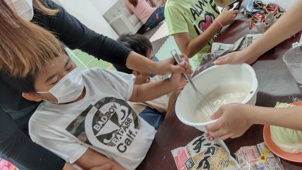 京都府向日市の放課後等デイサービスASTEP（アステップ）食育活動