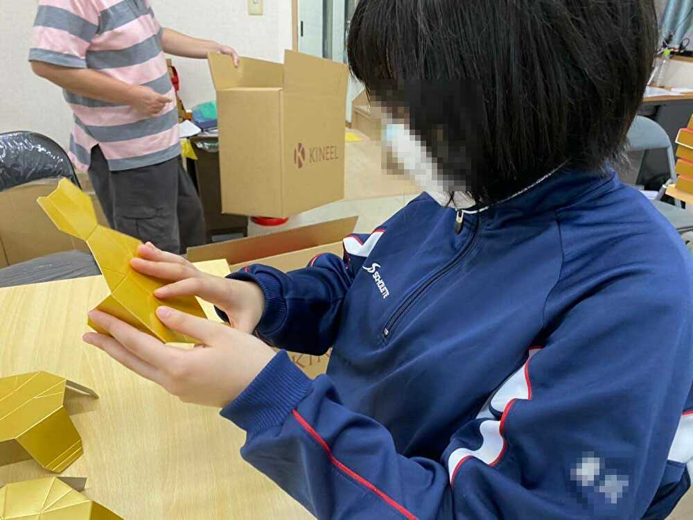 京都府乙訓郡向日市の放課後等デイサービスASTEP（アステップ）社会体験活動の様子