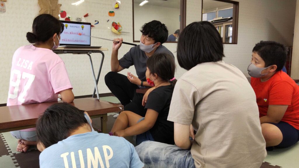 LST（ライフスキルトレーニング）の様子